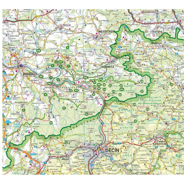 WANDERN MIT HUND ELBSANDSTEINGEBIRGE - Wanderführer Ansicht 2