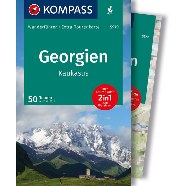 WANDERFÜHRER GEORGIEN, KAUKASUS, 50 TOUREN