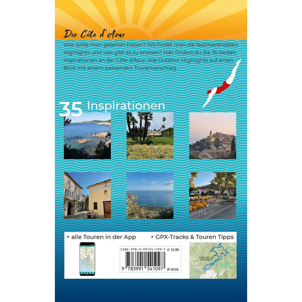 KOMPASS INSPIRATION COTE D AZUR - Wanderführer Ansicht 2