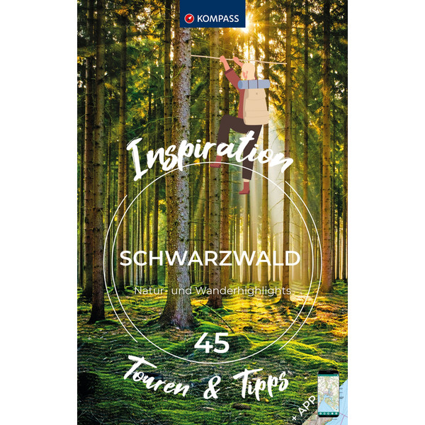 KOMPASS INSPIRATION SCHWARZWALD - Wanderführer Ansicht 1