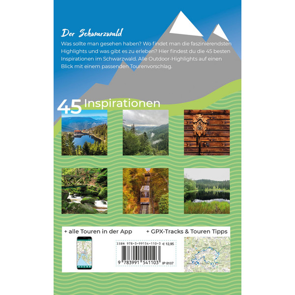 KOMPASS INSPIRATION SCHWARZWALD - Wanderführer Ansicht 2