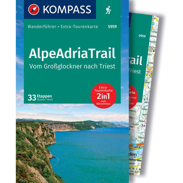 KOMPASS WANDERFÜHRER ALPEADRIATRAIL Ansicht 1