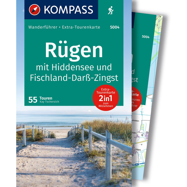KOMPASS WANDERFÜHRER RÜGEN, MIT HIDDENSEE UND FISCHLAND-DARß Ansicht 1