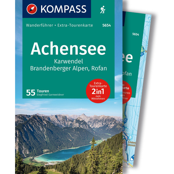 KOMPASS WANDERFÜHRER ACHENSEE, KARWENDEL - Wanderführer Ansicht 1