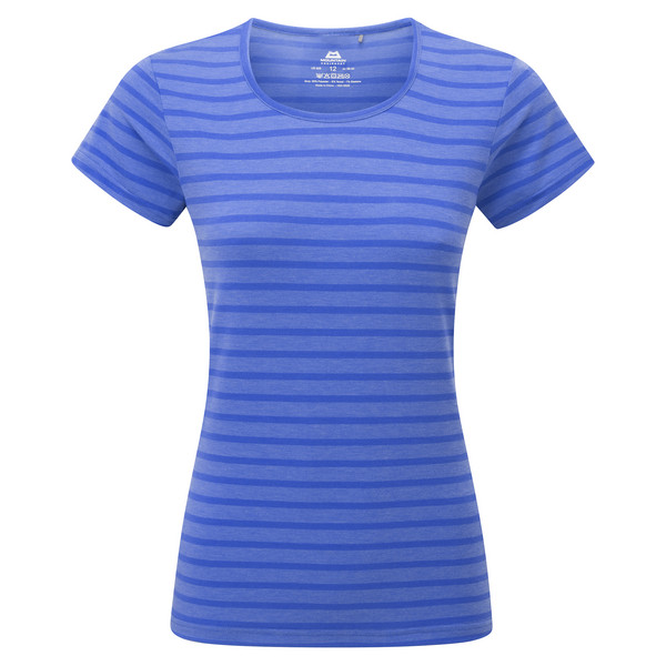 GROUNDUP STRIPE WMNS TEE Damen - Funktionsshirt-VIVID STRIPE