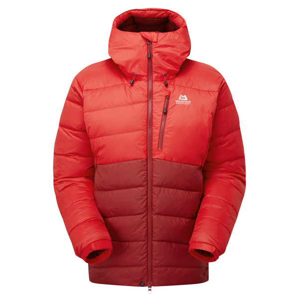 PAIYU JACKET Damen - Daunenjacke-MERLOT/CHILI