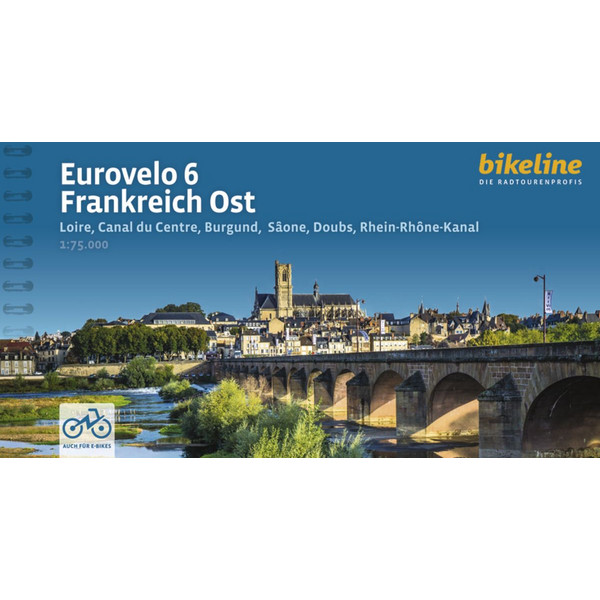 EUROVELO 6 FRANKREICH OST - Radwanderführer Ansicht 1