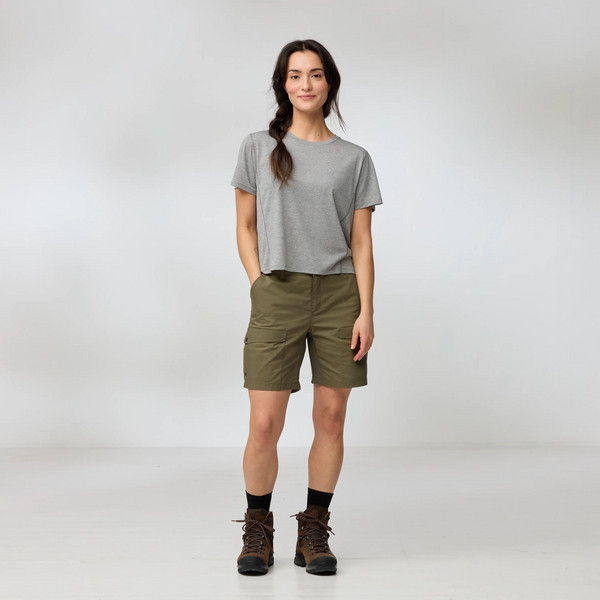 Fjällräven ABISKO DAY HIKE SHORT SS W Damen - Funktionsshirt Ansicht 3