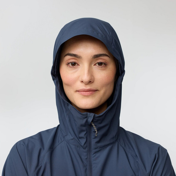 Fjällräven HIGH COAST SHORT WIND HOODIE W Damen - Softshelljacke Ansicht 14