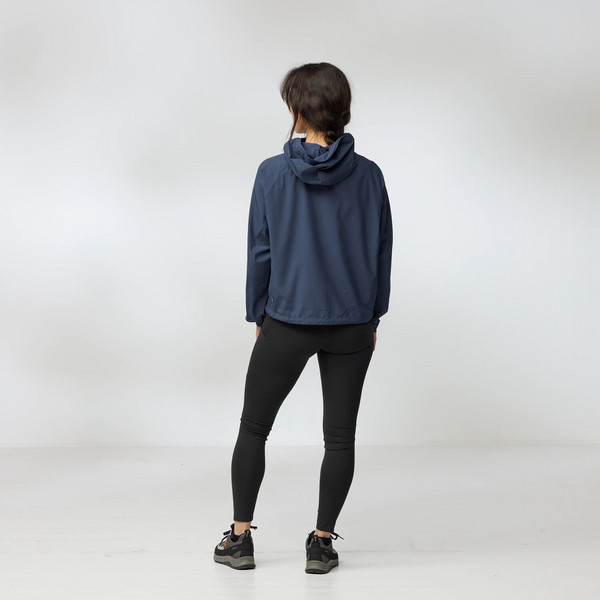 Fjällräven HIGH COAST SHORT WIND HOODIE W Damen - Softshelljacke Ansicht 10