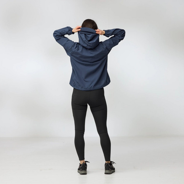 Fjällräven HIGH COAST SHORT WIND HOODIE W Damen - Softshelljacke Ansicht 12