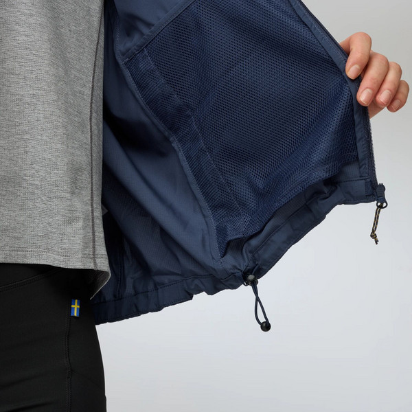 Fjällräven HIGH COAST SHORT WIND HOODIE W Damen - Softshelljacke Ansicht 17