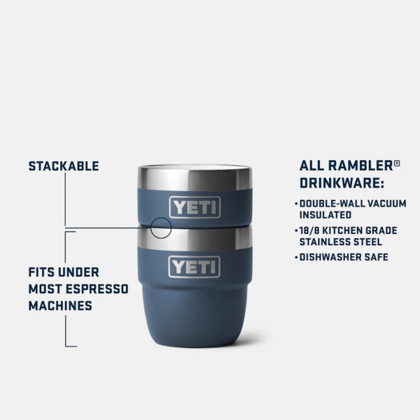Yeti Coolers RAMBLER 4 OZ CUP 2PK - Thermobecher Ansicht 7