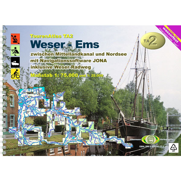 TA2 WESER-EMS - Wasserkarte