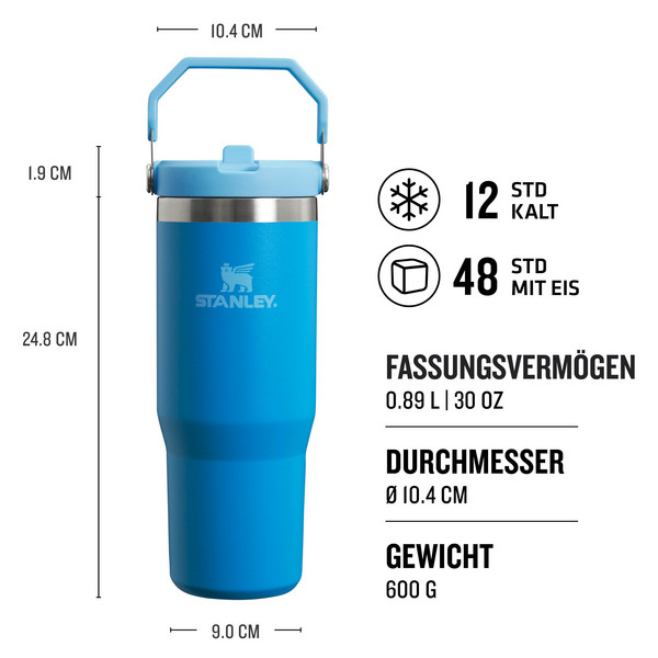Stanley THE ICEFLOW FLIP STRAW TUMBLER - Trinkflasche Ansicht 4