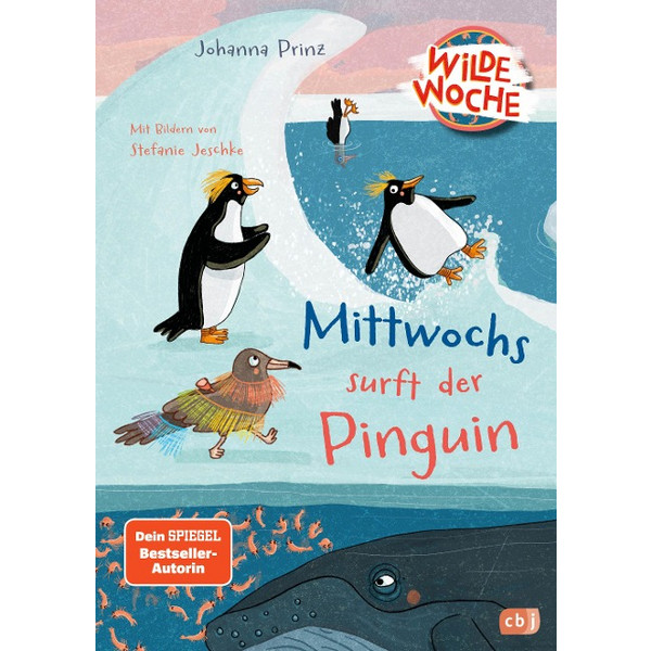 WOCHE - MITTWOCHS SURFT DER PINGUIN - Kinderbuch