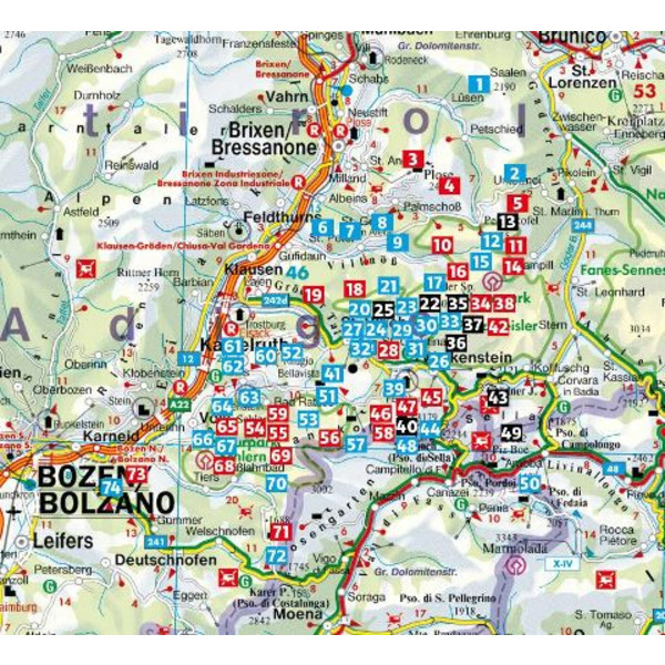 DOLOMITEN BAND 1 - GRÖDNERTAL - Wanderführer Ansicht 2