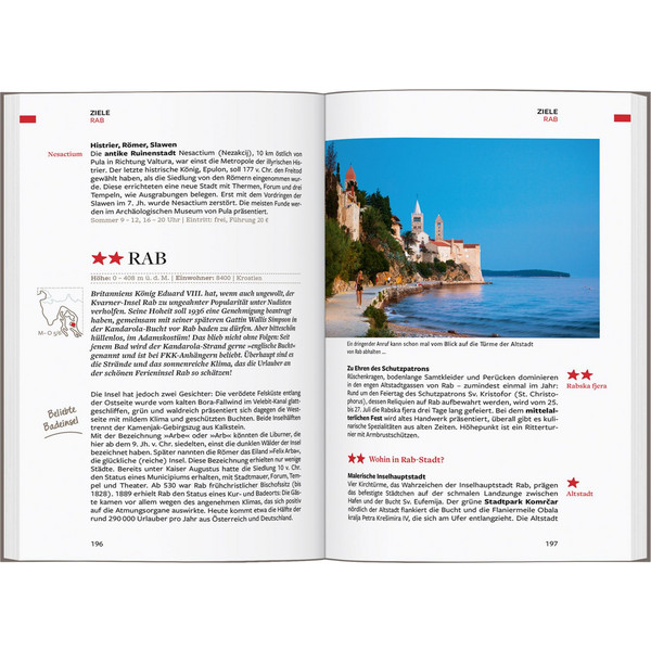 BAEDEKER REISEFÜHRER ISTRIEN, KVARNER-BUCHT Ansicht 4