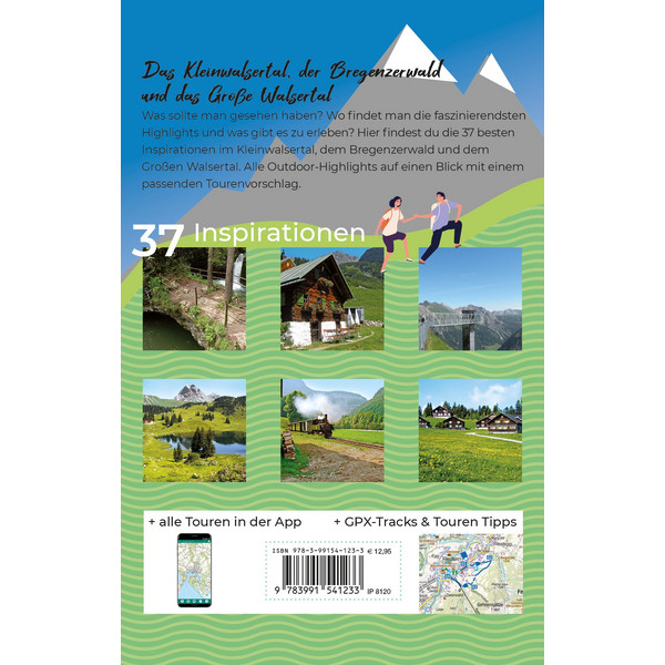 KOMPASS INSPIRATION KLEINWALSERTAL & BREGENZERWALD - Wanderführer Ansicht 2