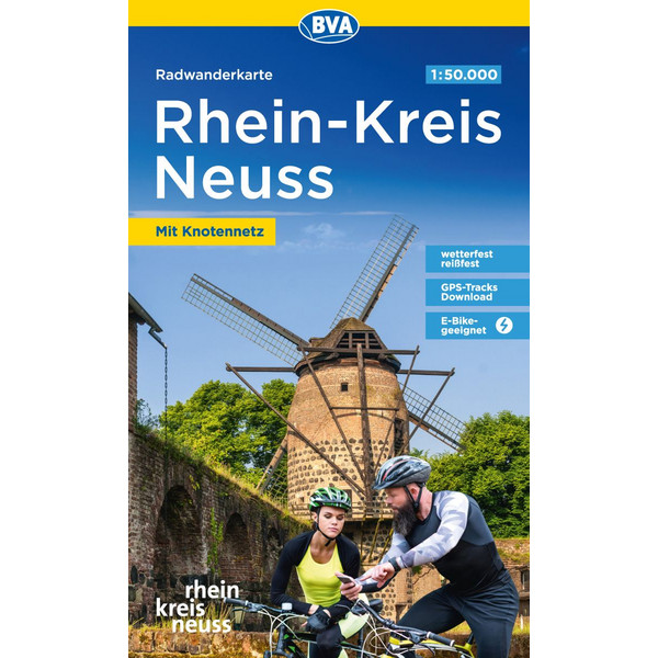 RADWANDERKARTE BVA RHEIN-KREIS NEUSS 1:50.000 - Fahrradkarte Ansicht 1