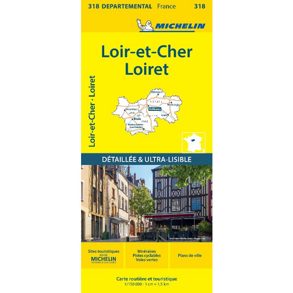 LOIRE-TAL - Straßenkarte