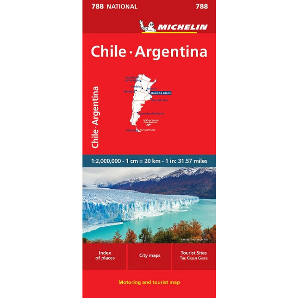 MICHELIN CHILE ARGENTINIEN - Karte Ansicht 1