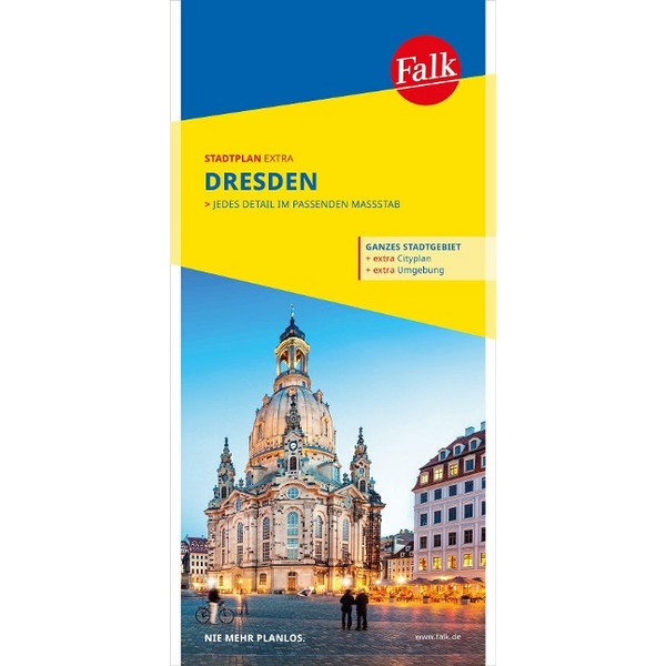 FALK STADTPLAN EXTRA DRESDEN 1:20.000 Ansicht 1