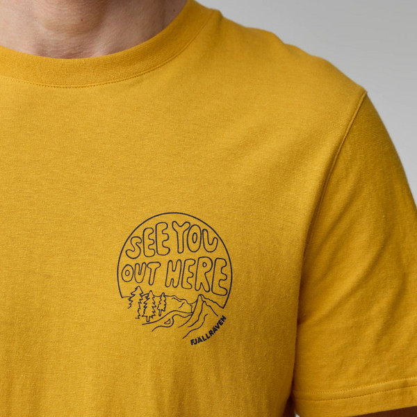 Fjällräven HEMP BLEND OUT HERE T-SHIRT M Herren - T-Shirt Ansicht 8