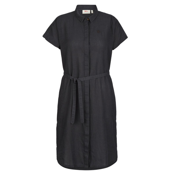 ÖVIK HEMP DRESS W Damen - Kleid-DARK GREY