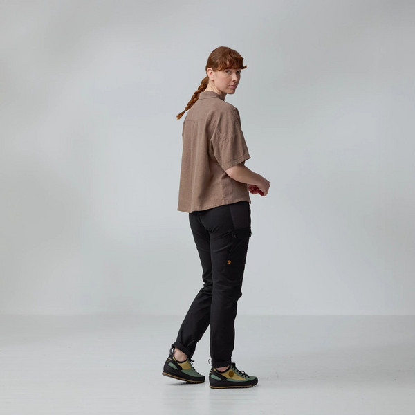 Fjällräven ÖVIK HEMP CAMP SHIRT SS W Damen - Outdoor Bluse Ansicht 12