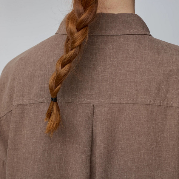 Fjällräven ÖVIK HEMP CAMP SHIRT SS W Damen - Outdoor Bluse Ansicht 6