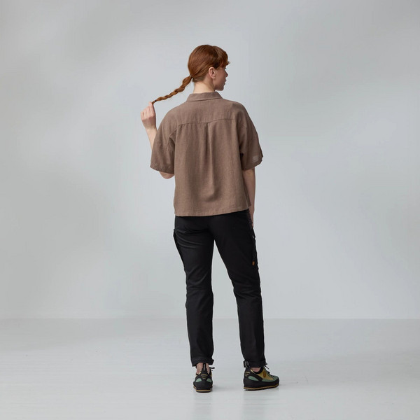 Fjällräven ÖVIK HEMP CAMP SHIRT SS W Damen - Outdoor Bluse Ansicht 11