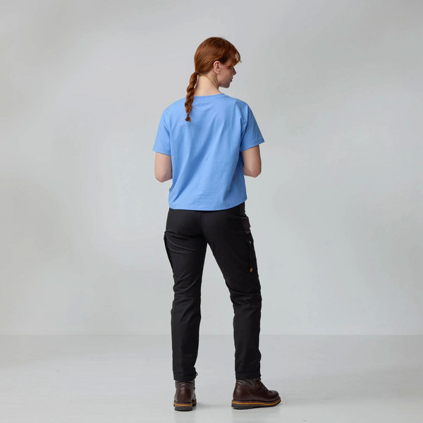 Fjällräven FJÄLLBLOMSTER LOGO T-SHIRT W Damen - T-Shirt Ansicht 5