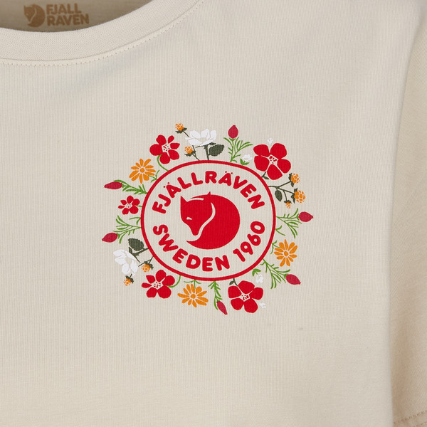 Fjällräven FJÄLLBLOMSTER LOGO T-SHIRT W Damen - T-Shirt Ansicht 3