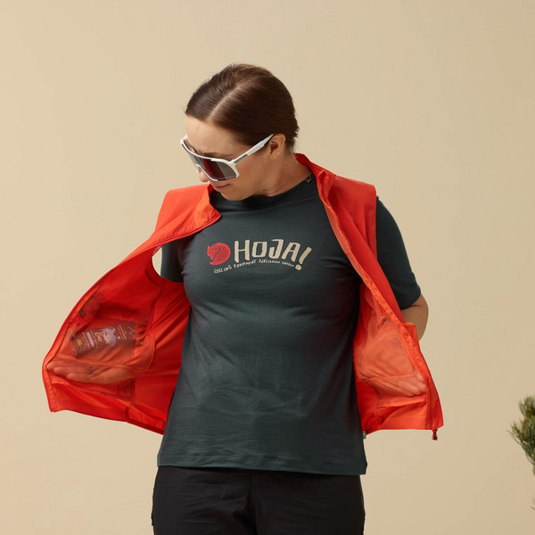 Fjällräven HOJA WOOL T-SHIRT W Damen - T-Shirt Ansicht 5