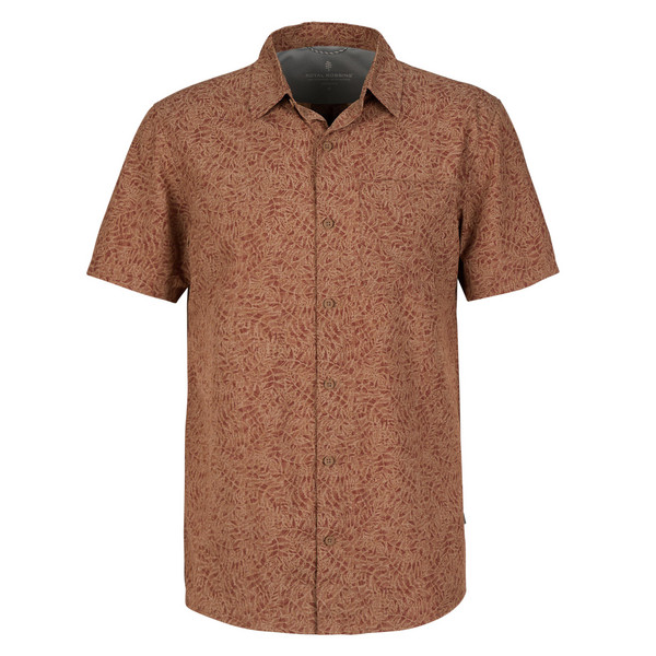 M AMP LITE II S/S Herren - Outdoor Hemd-MAHOGANY FROND PT