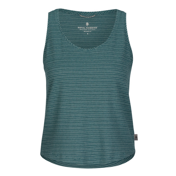W VACATIONER BOXY TANK Damen - Trägershirt-BALSAM STR