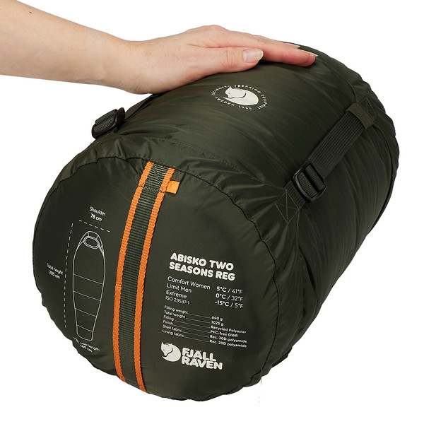 Fjällräven ABISKO TWO SEASONS REGULAR - Kunstfaserschlafsack Ansicht 13