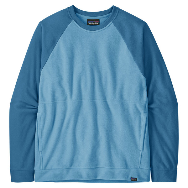 M'S MICRO D CREWNECK Herren - Fleecepullover-SHORE BLUE
