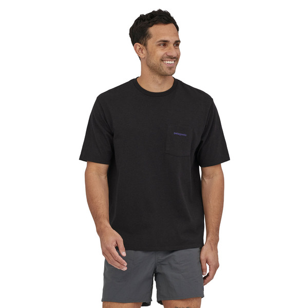 Patagonia M'S BOARDSHORT LOGO POCKET RESPONSIBILI-TEE Herren - T-Shirt Ansicht 3
