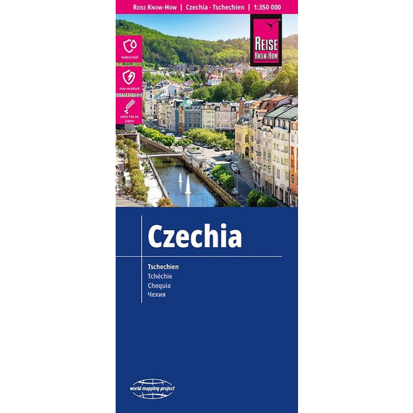 REISE KNOW-HOW TSCHECHIEN / CZECHIA (1:350.000) - Straßenkarte Ansicht 1
