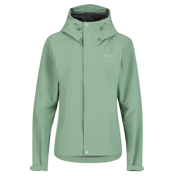 DOWNPOUR JACKET WMNS Damen - Regenjacke-DARK FIG GREEN