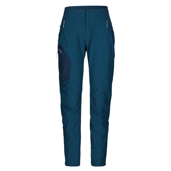 ASCENDOR PANTS WMNS Damen - Softshellhose-TEMPEST BLUE