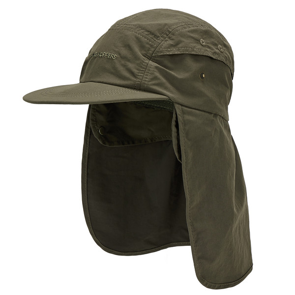 NL DESERT HAT II Kinder - Mückenabweisende Kleidung-WOODLAND GREEN