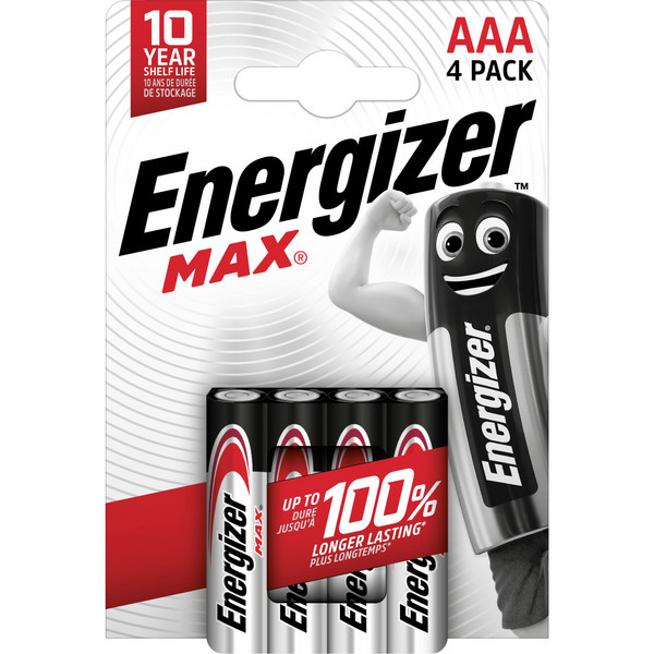 Energizer MAX AAA ALKALI-BATTERIEN MICRO - Batterien Ansicht 1