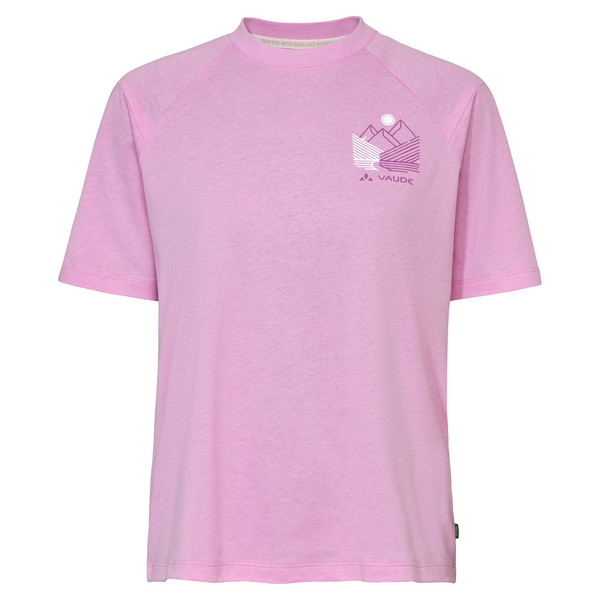 CYCLIST CASUAL SHIRT Damen - T-Shirt-RASPBERRY
