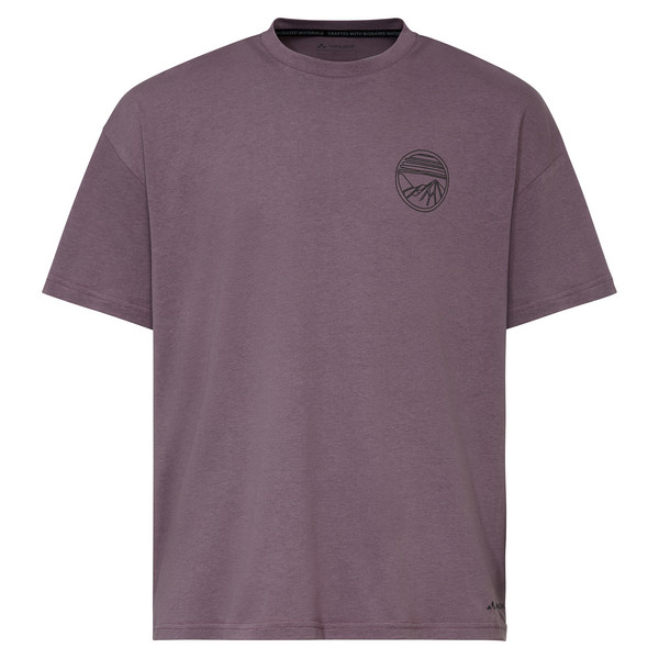 MEN'S CYCLIST CASUAL SHIRT Herren - T-Shirt-PURPLE ASH