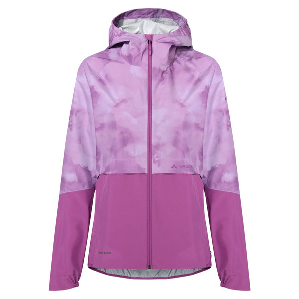 LOAMER RAIN JACKET Damen - Fahrradjacke-RASPBERRY
