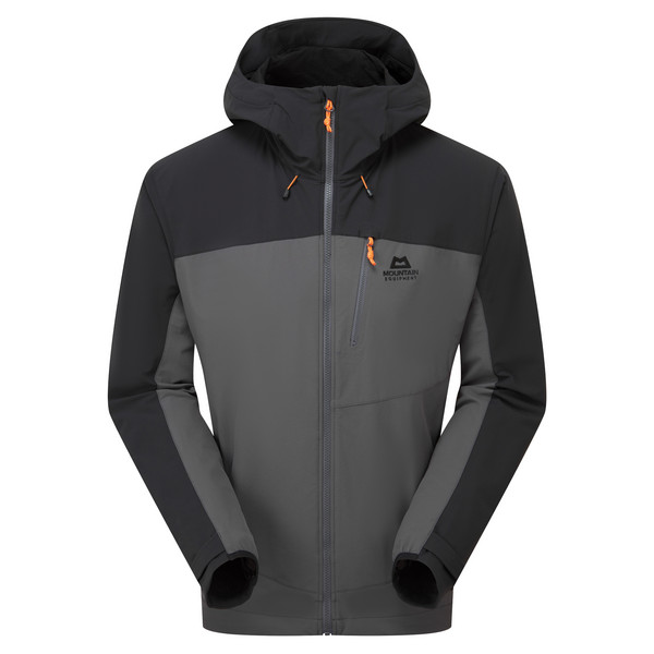 FRONTIER MENS JACKET Herren - Softshelljacke-ANVIL GREY/BLACK