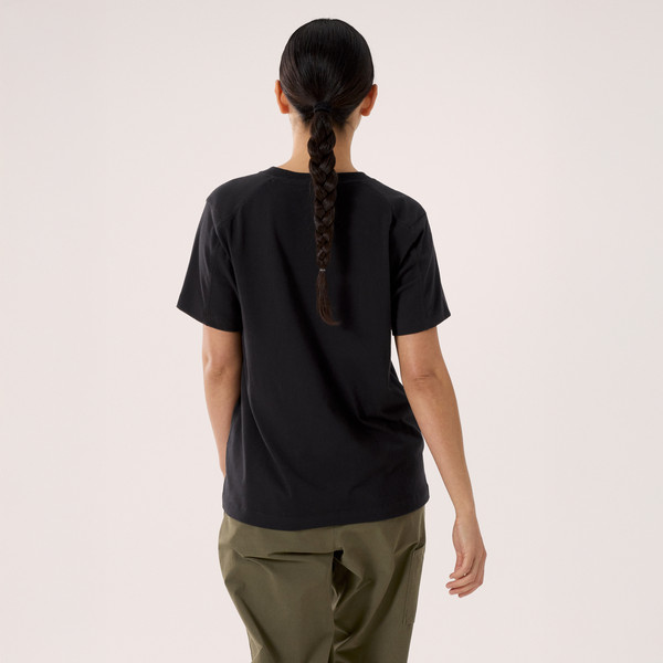 Arc'teryx KRAGG COTTON LITTLE BIRD CREW SS W Damen - T-Shirt Ansicht 3